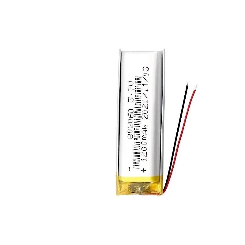 Obrázek 4: 802060 3.7V 1200mah lithium-ion dobíjecí baterie