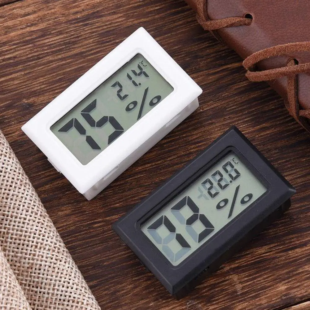 NEW 1PC Mini LCD Digital Thermometer Hygrometer Sensor Indoor Bedroom Home Electronic Meter Weather Station Household Tool