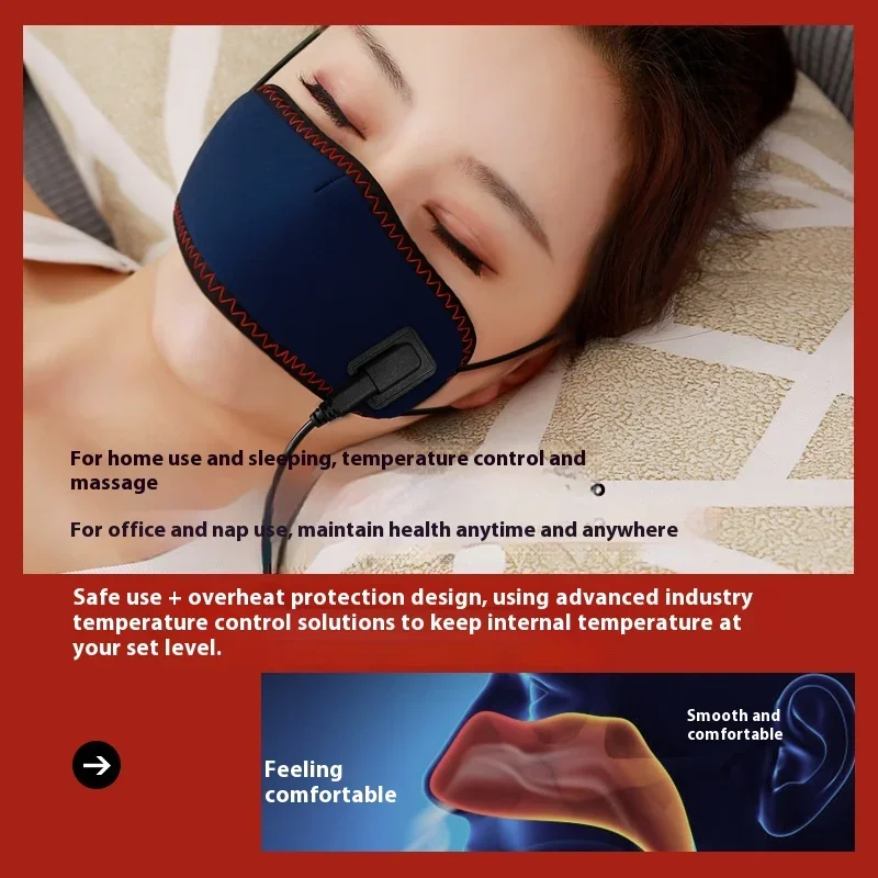 Urządzenie do terapii czerwonym światłem z technologią Black Technology, z czujnikiem temperatury, pyłoszczelne, antyalergiczne, łagodzące swędzenie i zapory w nosie, do stosowania na twarzy.