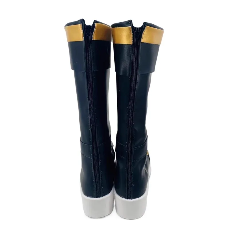 Buty do cosplayu z gry Honkai Impact 3, Kevin Kaslana, męskie botki na Halloween, karnawał, imprezę, Boże Narodzenie