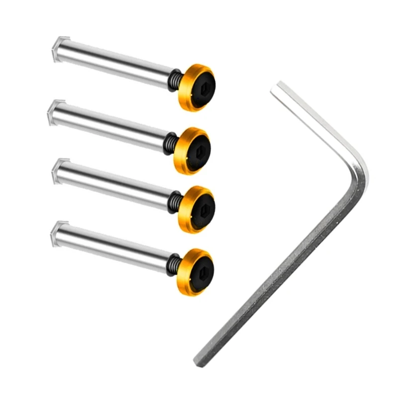 4pc Fixing Fan Screws for 25mm Thickness Computer Cooling Fan PC Case Cooling Fan Mounting Screw Double Locking Fastener