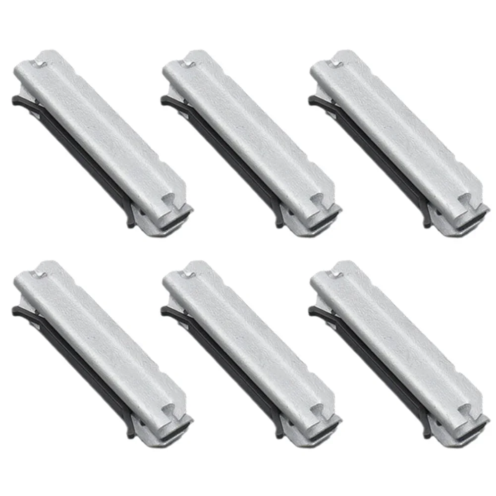 6PCS Car Windshield Moulding Clips ForBMW E60 E83 530i For X5 Front Windshield Clip Buckle 51317064098 Car Accessories