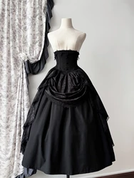 ~Awaken~Classic Lolita Skirt Vintage Fishbone Lolita SK by Muppet Mind Ben-Pre-order