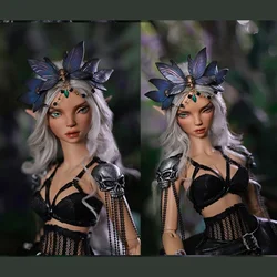 Minifee Nada BJD Doll 1/4 Fairyland Dark Elf Warrior Nuia MSD Designer Complete Elegant Sculpt Tanning Skeleton Fluorescence