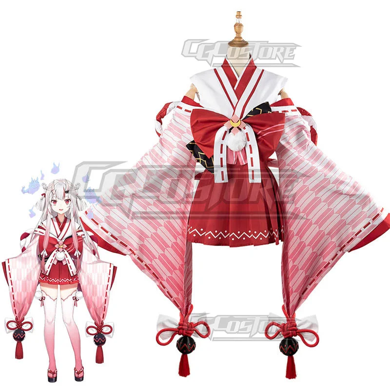 

vtuber Nakiri Ayame Cosplay Costume Anime Dresses Christmas Halloween Freeshipping CG1708WL