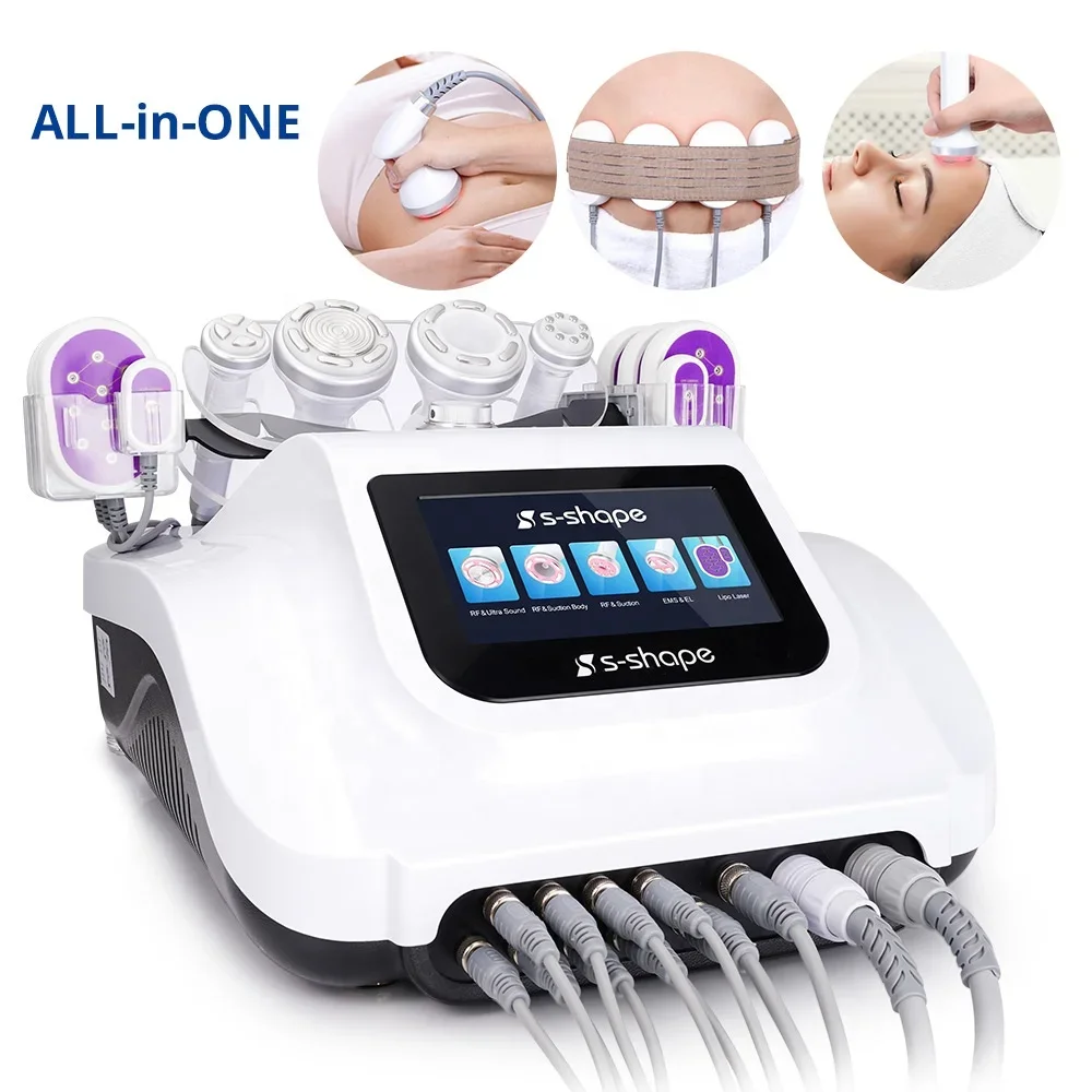 Cavitation Machine 2023 Newst S Shape Caitation 2.0 Slimming Machine Skin Tight Weight Loss Laser Machine