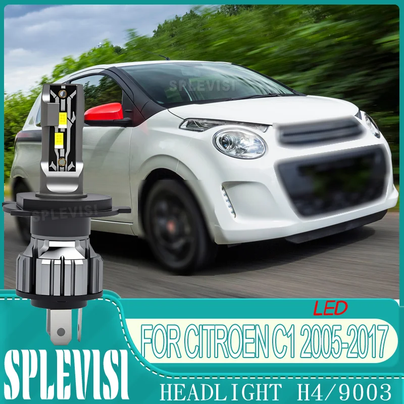 

Year-Round Reliable durable h4 LED Headlight hi/low beam For CITROEN C1 2005-2017 2006 2007 2008 2009 2010 2011 2012 2013 2014