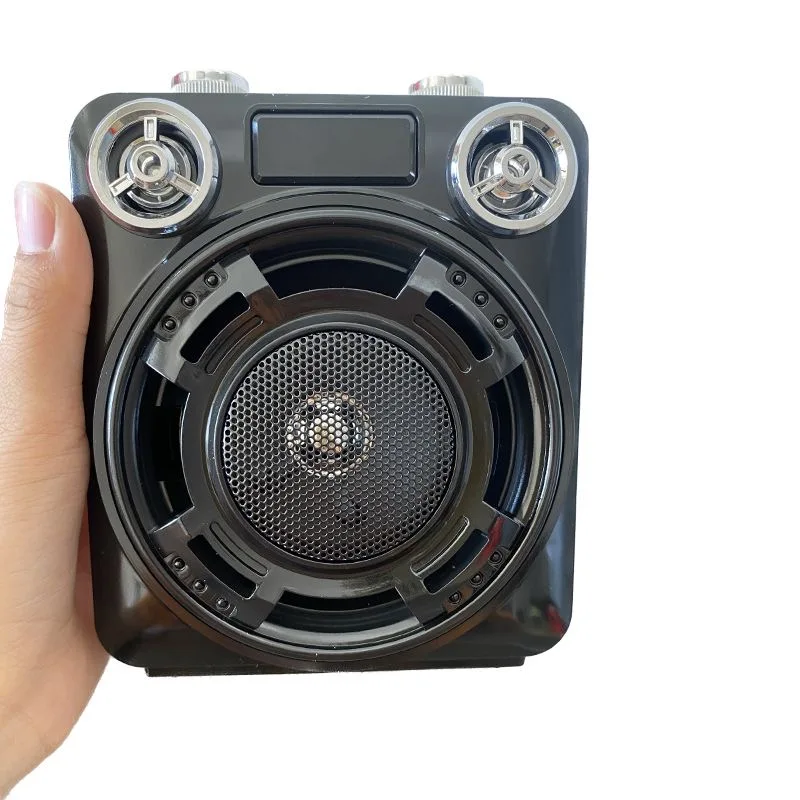 Portable radio, multi-band semiconductor, rechargeable, high volume, multi-function, Bluetooth plug-in speaker，Three colours are