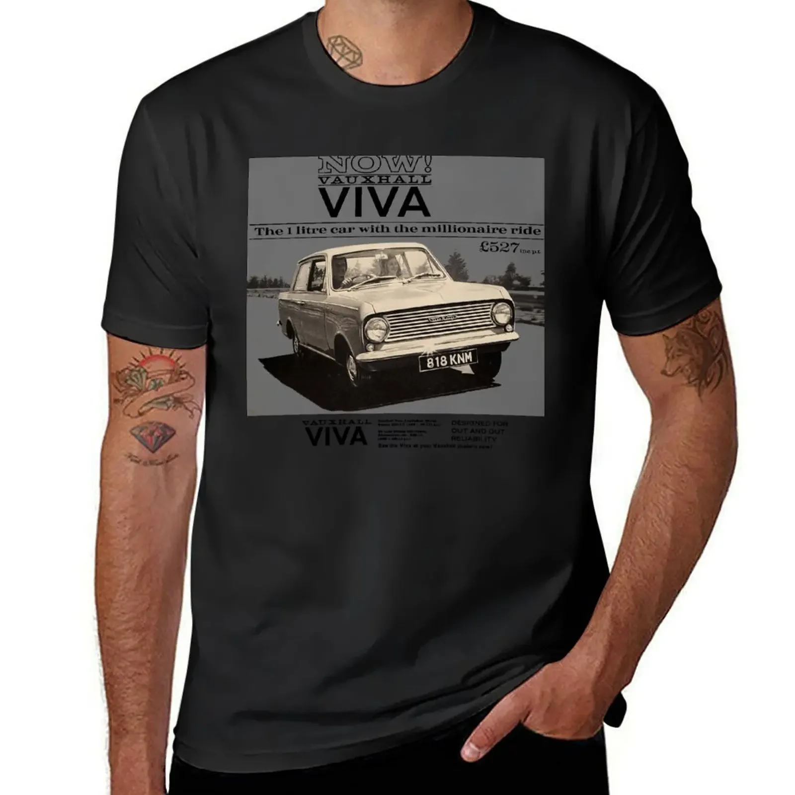 VAUXHALL VIVA T-Shirt street wear tees oversizeds mens t shirts casual stylish