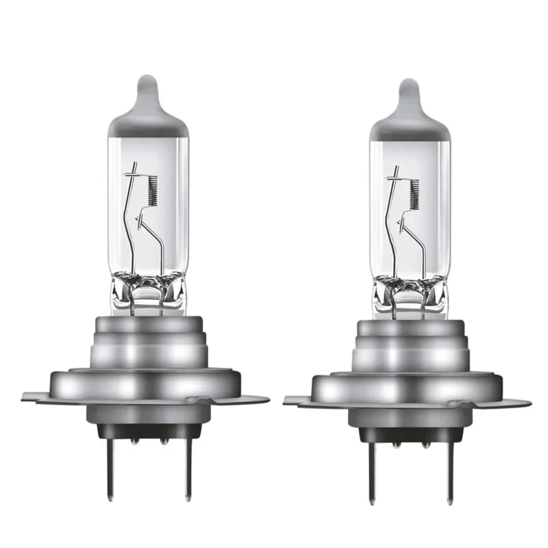 OSRAM 2pcs CLASSIC H7 12V 55W PX26d Car Halogen Head Light Standard Auto Bulbs 3200K Original Lamps OEM Quality 64210, Pair