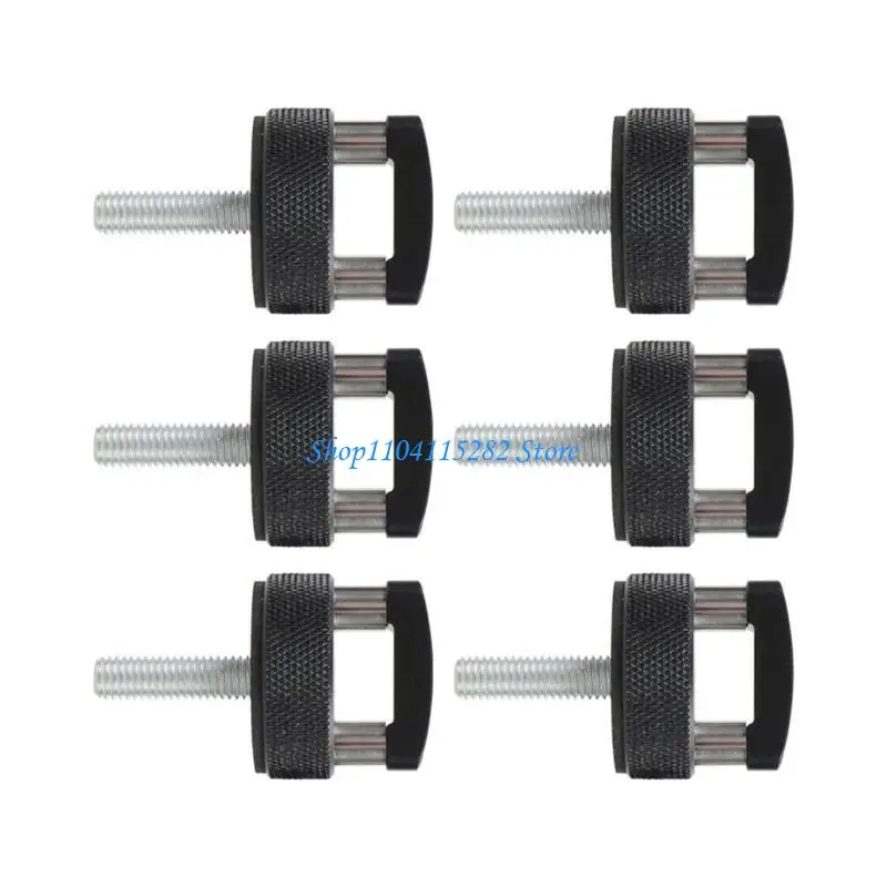 

A2BF Rust Resistant Aluminum Construction Hard Top Fastener Set Quick Removal Thumb Screws D Rings Suitable For Easy Removal