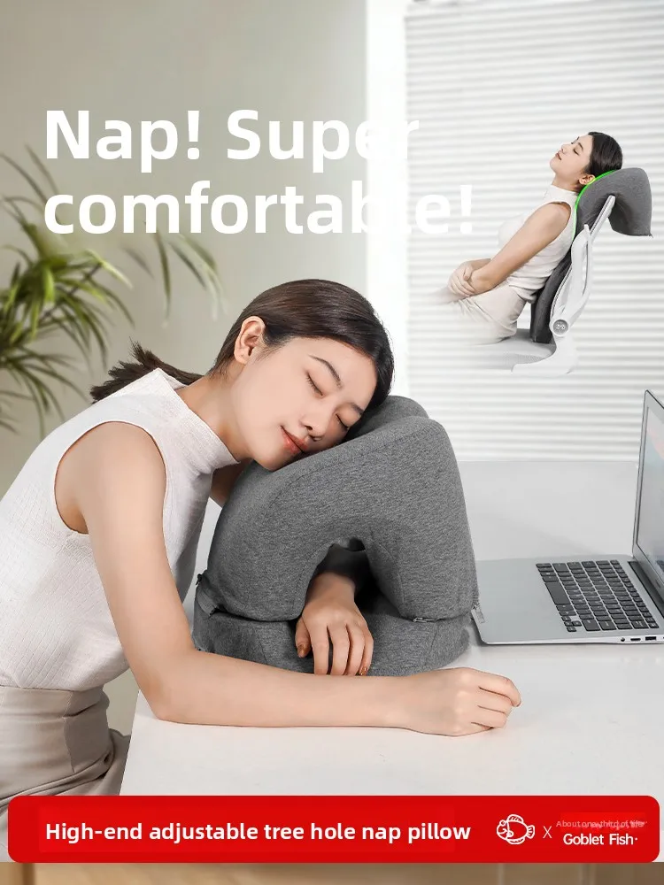 

Adult Office Nap Pillow Memory Foam Washable Universal Comfortable Positionable Desk Nap Pillow Office Sleep Aid Pillow