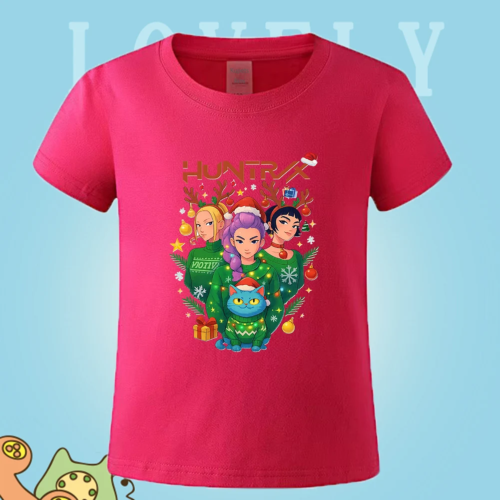 kpop-demon-hunter-huntrix-camisa-menina-roupas-ao-ar-livre-para-criancas-camisetas-infantis-camiseta-para-um-menino-meninos-criancas-roupas