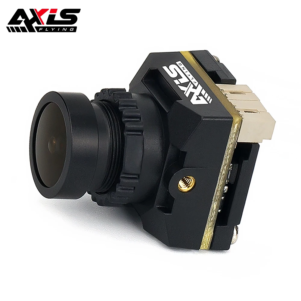 

AxisFlying C2 Analog HD Cameras 1/4”CMOS Sensor, 1200TVI, PAL/ NTSC, FOV H100 V70°, 5V-40V, 60mA@12V, for RC FPV Drone