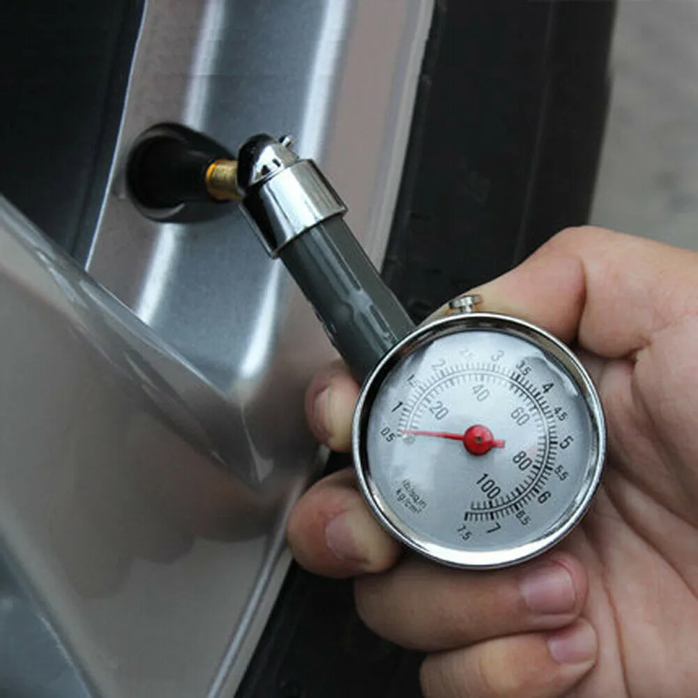 

Манометр для измерения давления в шинах автомобиля, 100 PSI, диагностический инструмент для проверки давления в шинах