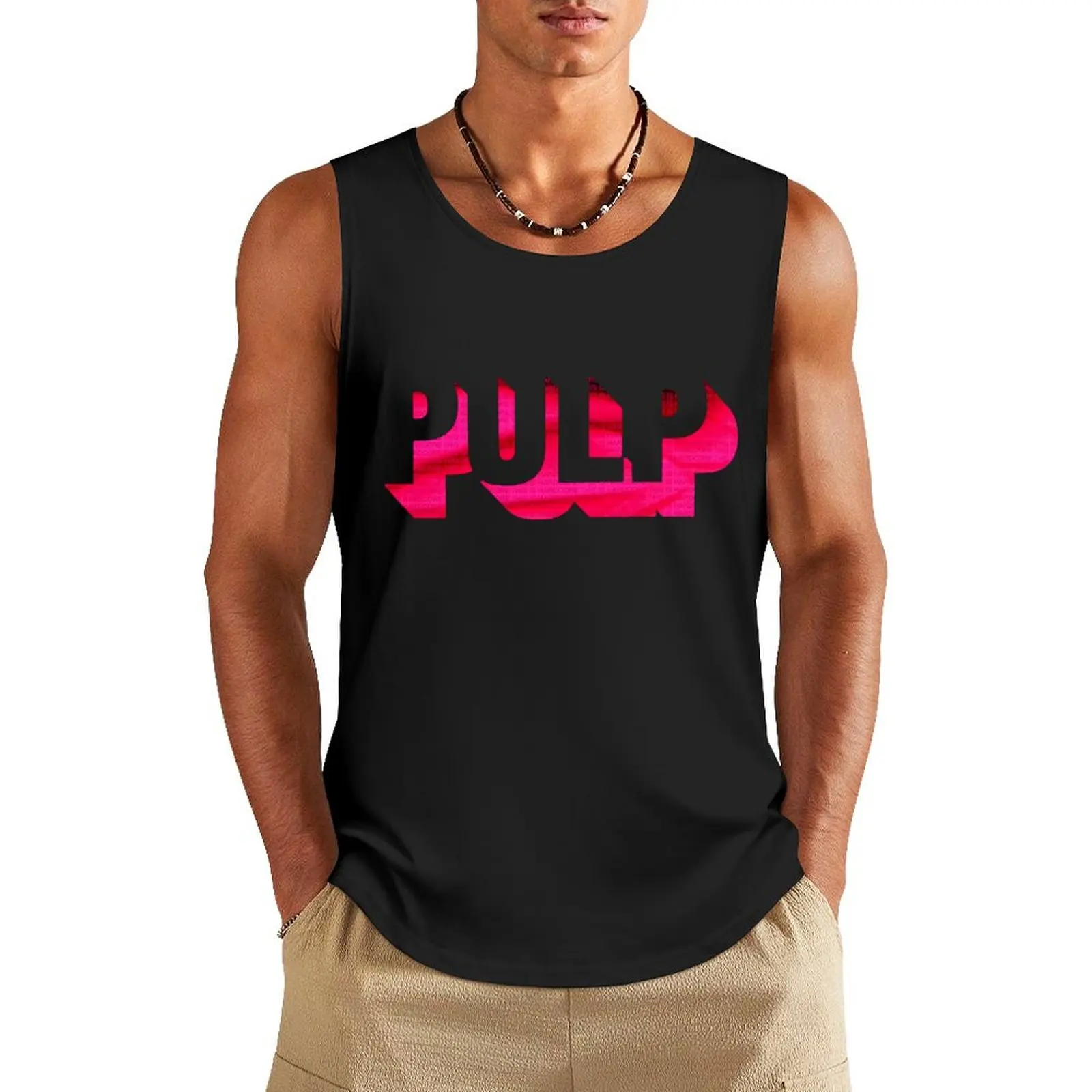 

Pulp - This Is Hardcore Tank Top Man clothes for gym Male clothes sexy clothes men