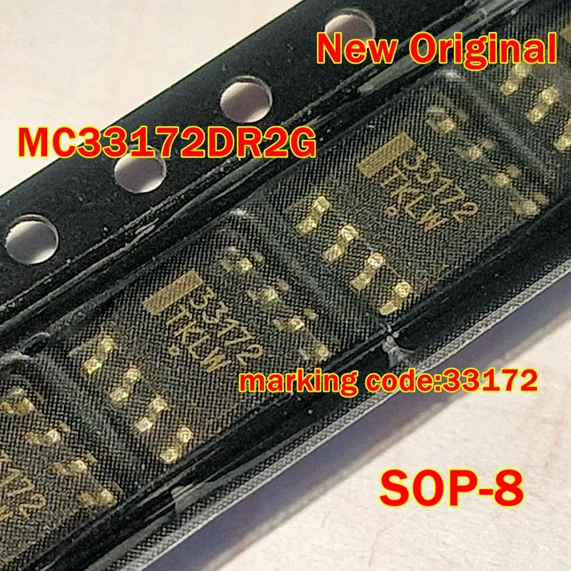 

1pcs to 100pcs MC33172DR2G MC33172DR2 SOP-8 New Original marking code:33172 Low-power op-amp