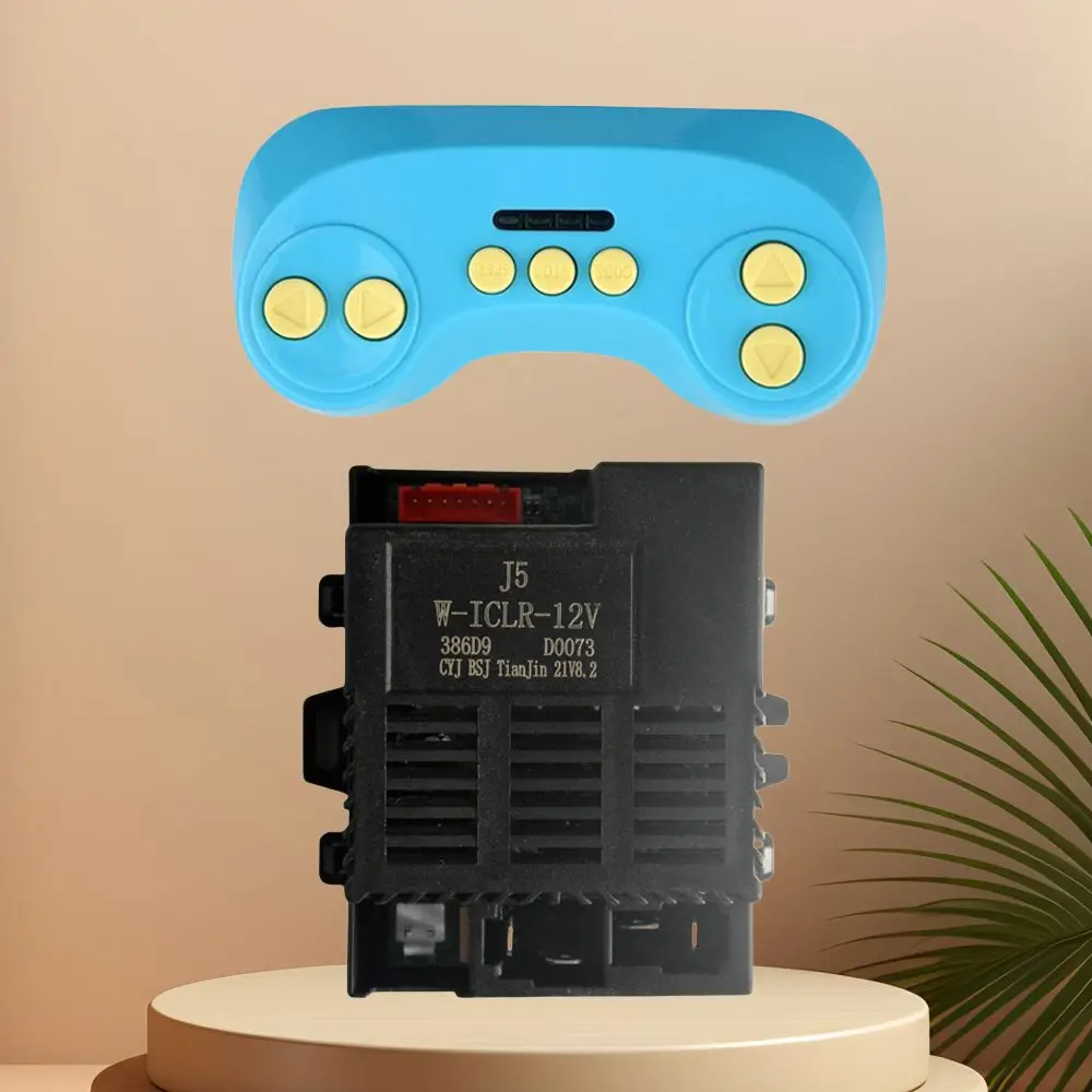 J5W-ICLR-12V télécommande véhicule électrique pour enfants en plastique bleu Circuit imprimé accessoires de voiture pour enfants