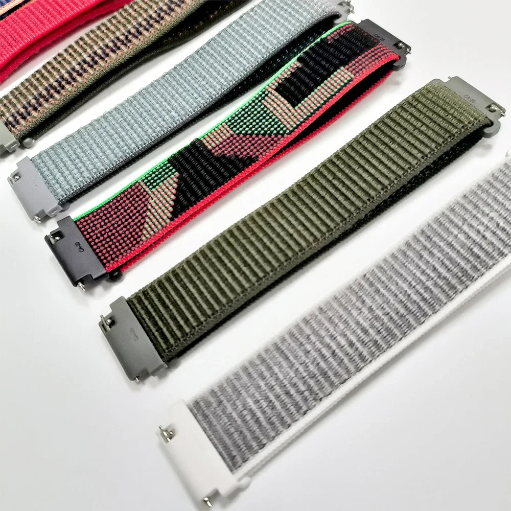 1pcs Nylon Band For SUUNTO 9 5 PEAK/3 Fitness Bracelet For SUUNTO OCEAN/VERTICAL/RACE Braided Strap 20mm 22mm Watchbands Correa