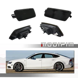 Car Front / Rear Bumper Side Marker Light Housings Kit For 2012 2013 2014 2015 2016 2017 2018 Audi A7/S7/RS7 (Type 4G8), No Bulb
