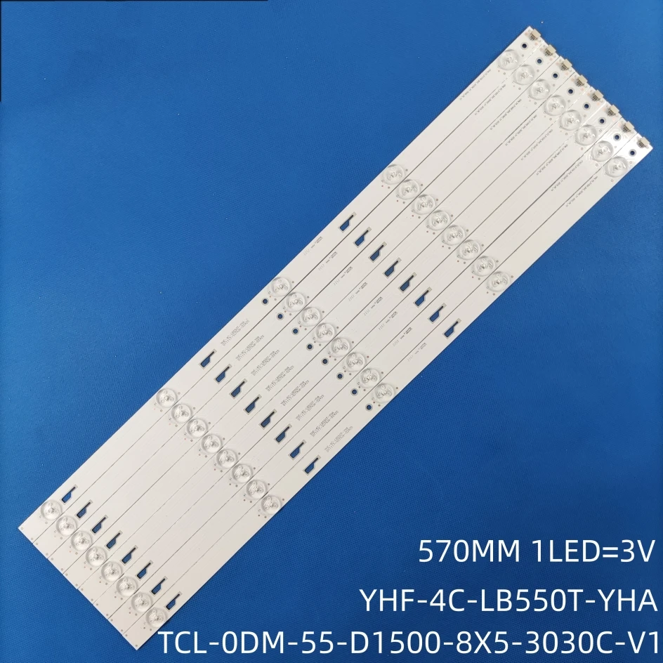 LED Strip FOR Kioto 55mv1800s 55mv1800 55ga1600 Led5533smr Mgs5502x Tvd855smt Tvd-855-smt Hkp55sm3 TV_ODM_55_D1500 4C-LB550T-HR1