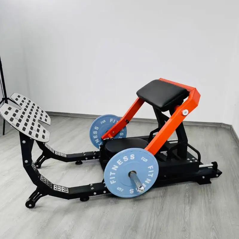 Commercial  Adjustable Plate-Loaded Gym Trainer Hip Bridge Standing Hip Push Back Extens Hip Thrust Machinepromote sales
