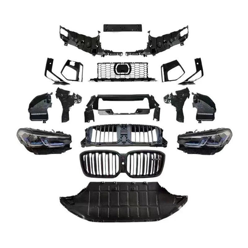 Damei Hot Sell Pre To Lci M Power XM4 Style Gloss Black Body Kit For  X4 G02 Pre 2019-2021