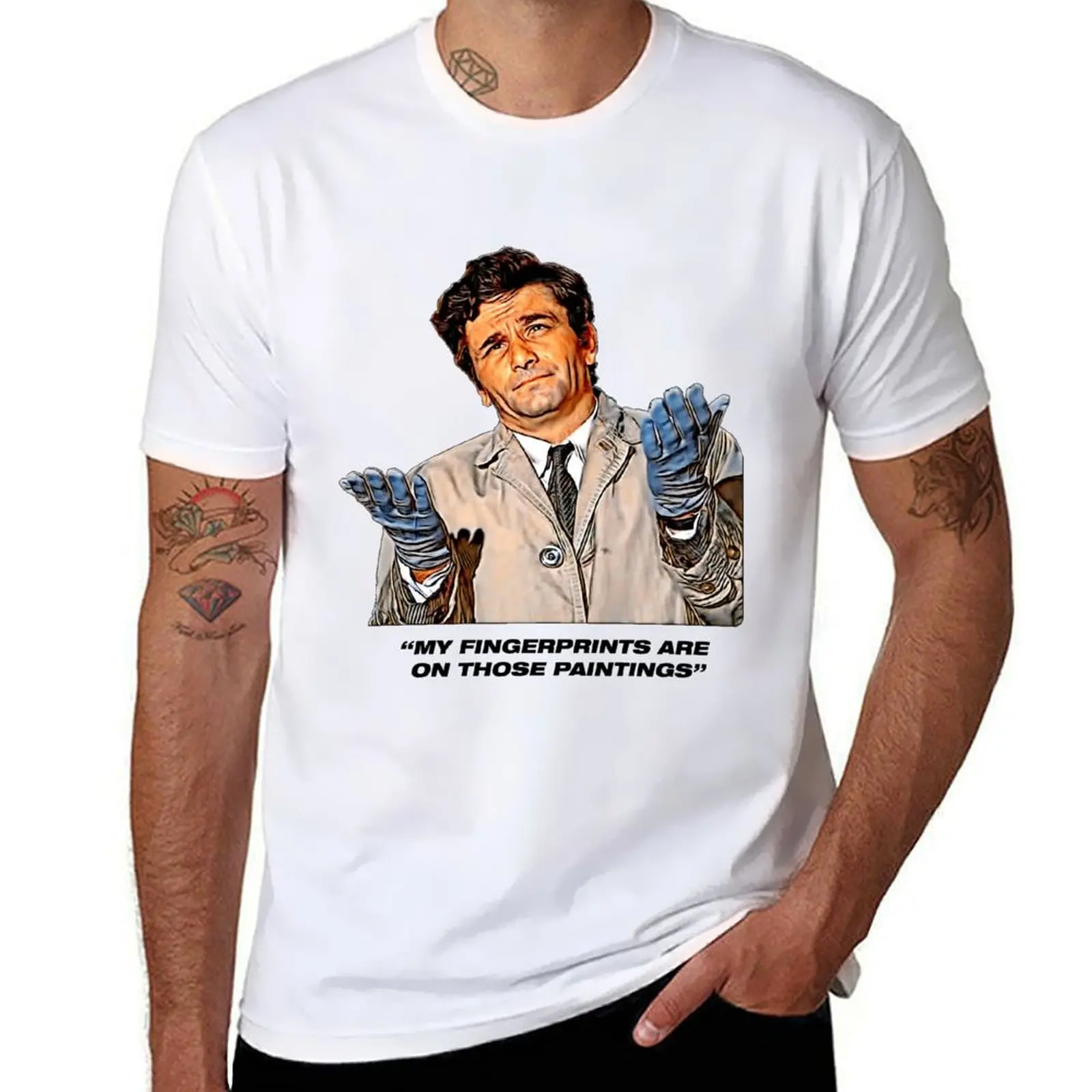 

Columbo: подходит для обрамления футболка мужская футболка летние аниме футболки мужские футболки большого размера хлопковая футболка