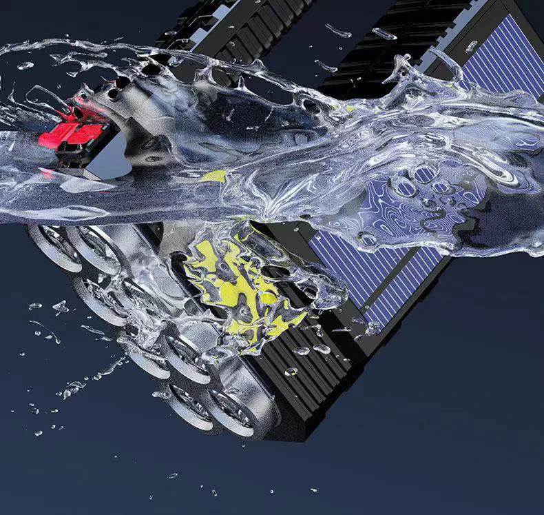 2024 COB Solar Charge Waterproof Fishing Lantern USB Handing Outdoor Rechargeable Spotlight Searchlight Working Searching Light