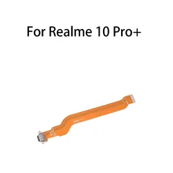 USB Charge Port Jack Dock Connector Charging Board Flex Cable For Realme 10 Pro+ / For Realme 10 Pro Plus