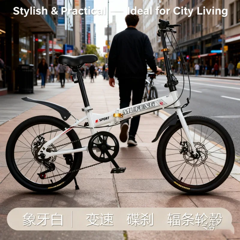 White 20-Inch Foldi…