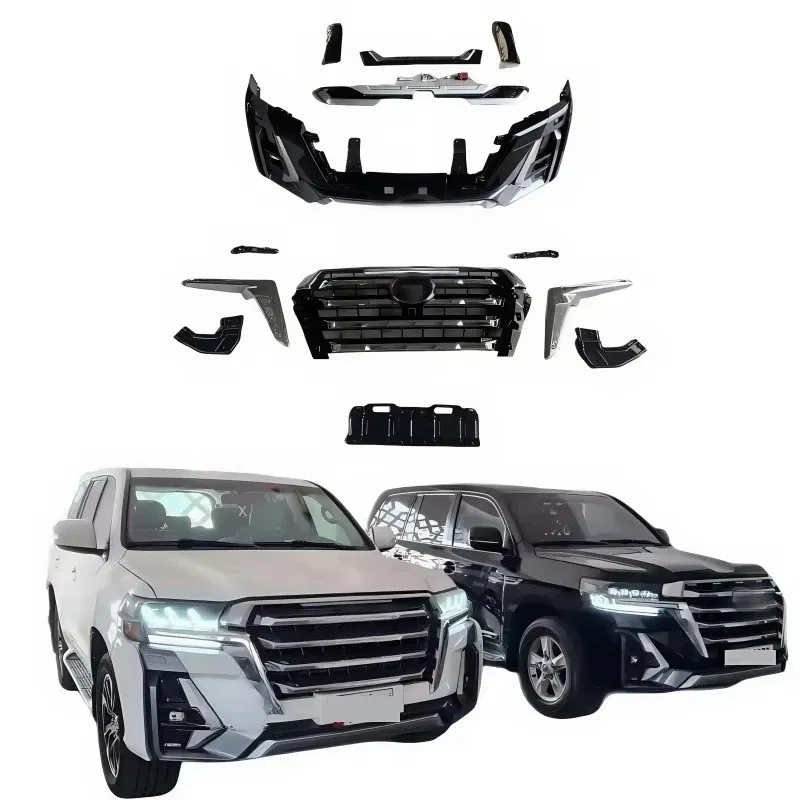 

Upgrade for the Front and Rear Bumpers Assembly of the 2016-2021 LC200 Prado Surround Vision Limgene Model