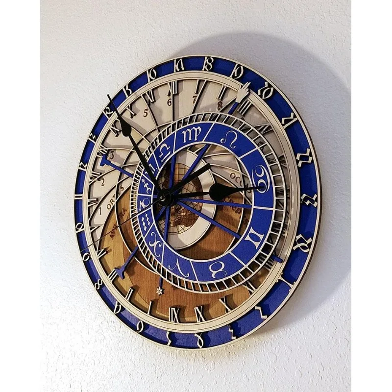 

Astronomical Clock Creative Living Room Wall Wall Clock Quartz Clock Twelve Constellations