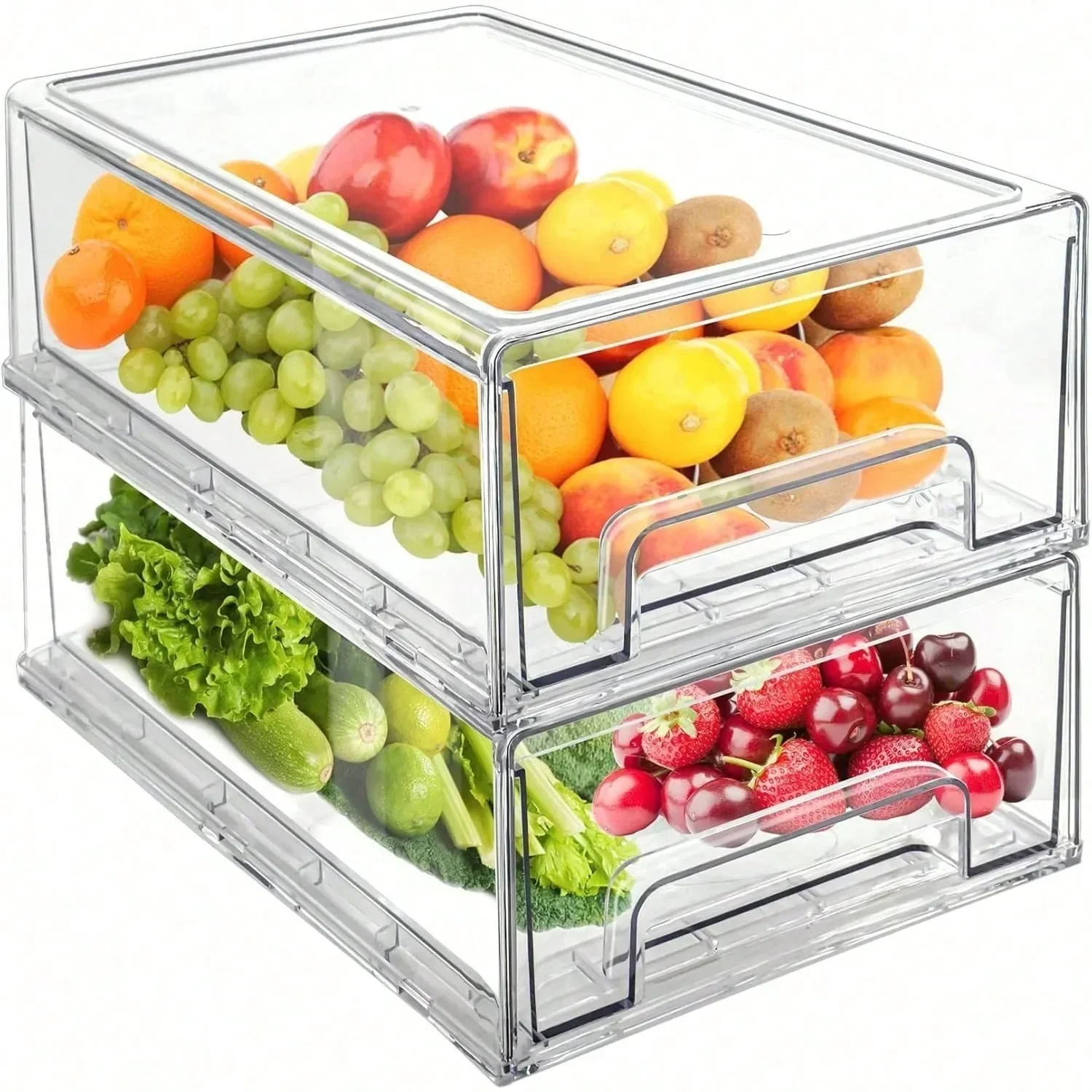 2Pack Clear Fridge …