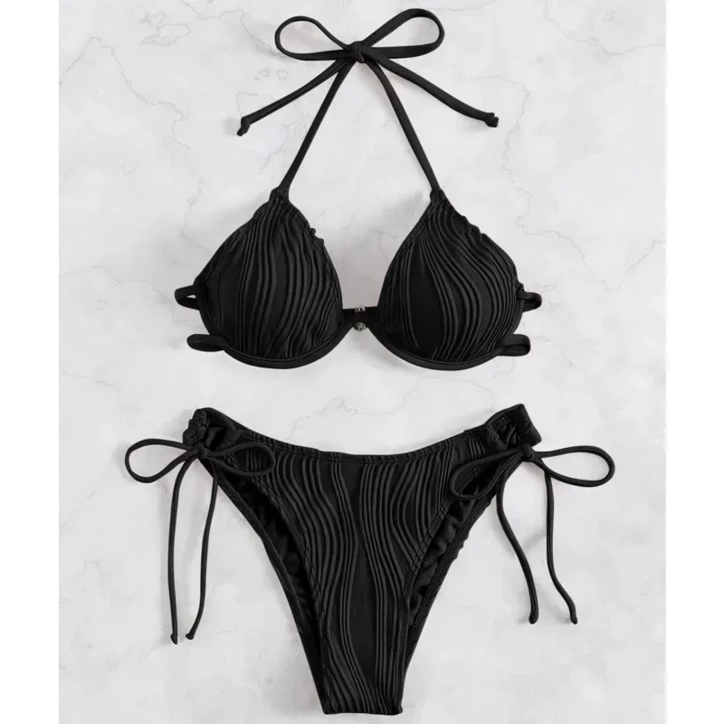 Microbikinis sexis 2024, trajes de baño para mujer, traje de baño Push Up para mujer, ropa de baño para playa, trajes de baño, conjunto de Bikini para niñas, bañista para piscina