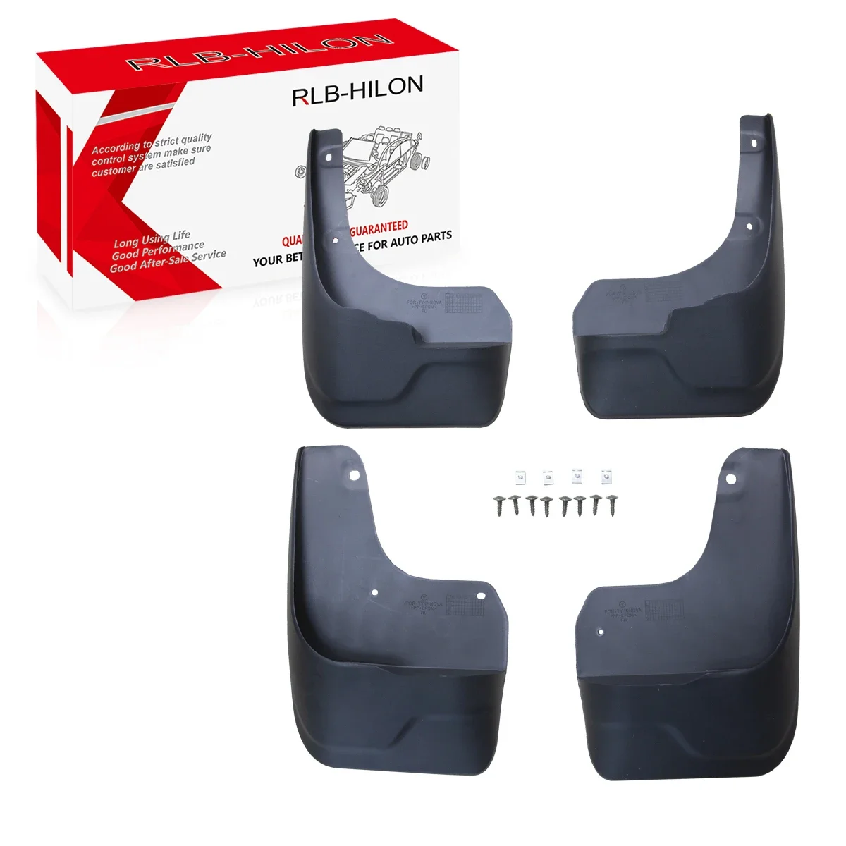 Mudguard For Toyota Innova AN140 2016~2023 Mudflaps Fenders Splash Guards Front Rear Wheels Car Accessories 4Pcs