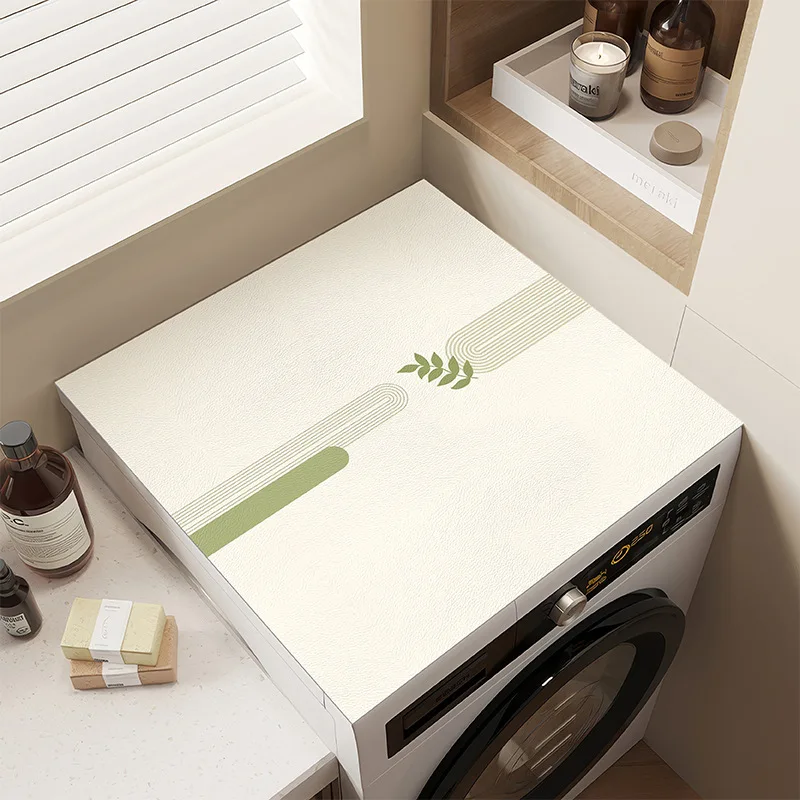 

Diatomite Mud Machine Mat Minimalist Placemats Super Absorbent Quick-Dry Dish Pad Non-Slip for Kitchen Decor Laundry Protector