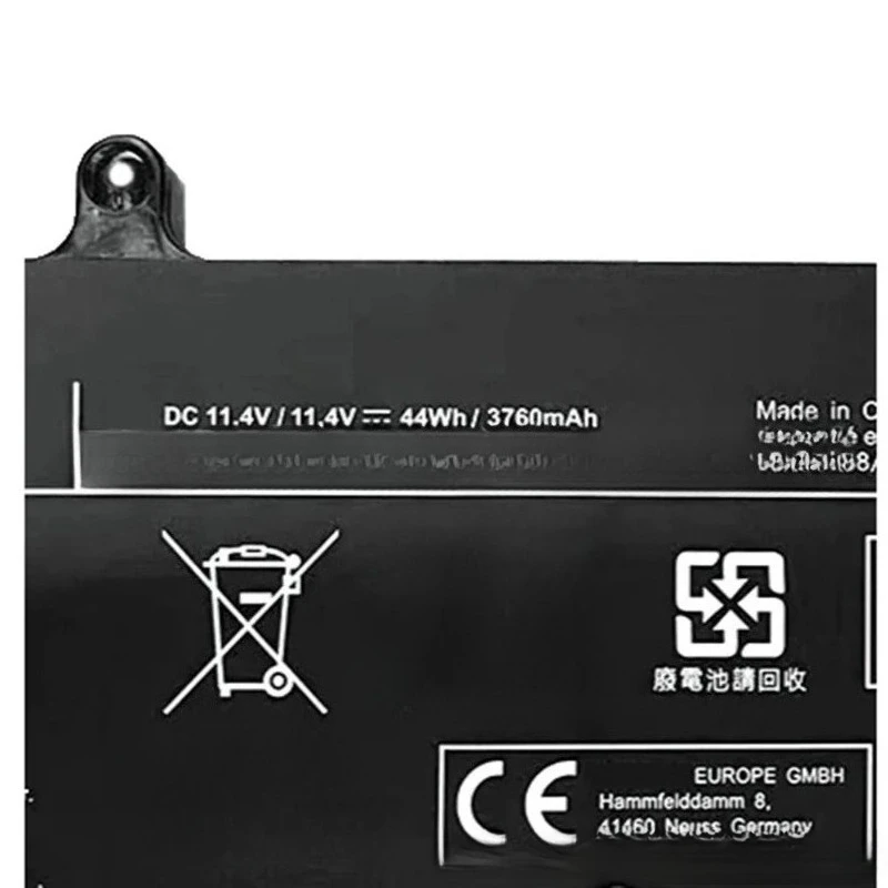 Nueva batería de ordenador portátil de 11,4 V 3760mAh PA5267U-1BRS para Toshiba Portege X20W-D-10E X20W-D-10R X20W X20W-D X20W-D-10Q serie PA5267U