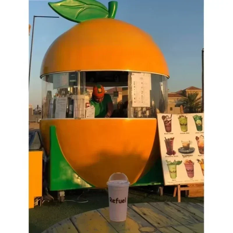 Street food kiosk mobile juice bar