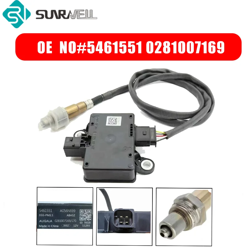 

5461551 0281007169 PM Particulate Sensor For Nissan Titan XD Cummins 6.7 liter ISB/QSB engines 0281007169 4384582 A056N699