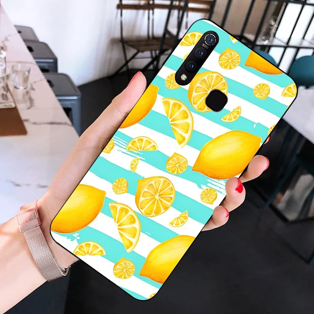 Fruit lemon Phone Case For Huawei Y9 6 7 5 Prime Enjoy 7s 7 8 plus 7a 9e 9plus 8E Lite Psmart Shell