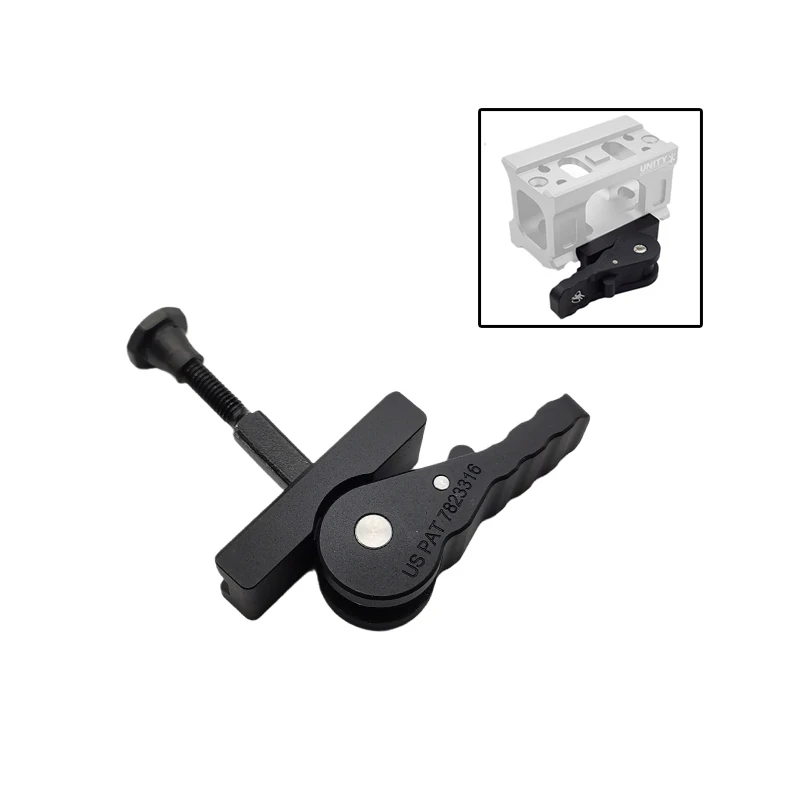 

Tactical FAST QD Lever For FTC OMNI And FTC Optic Red Dot Sight Mounts Airsoft Hunting mount Plate In Stock