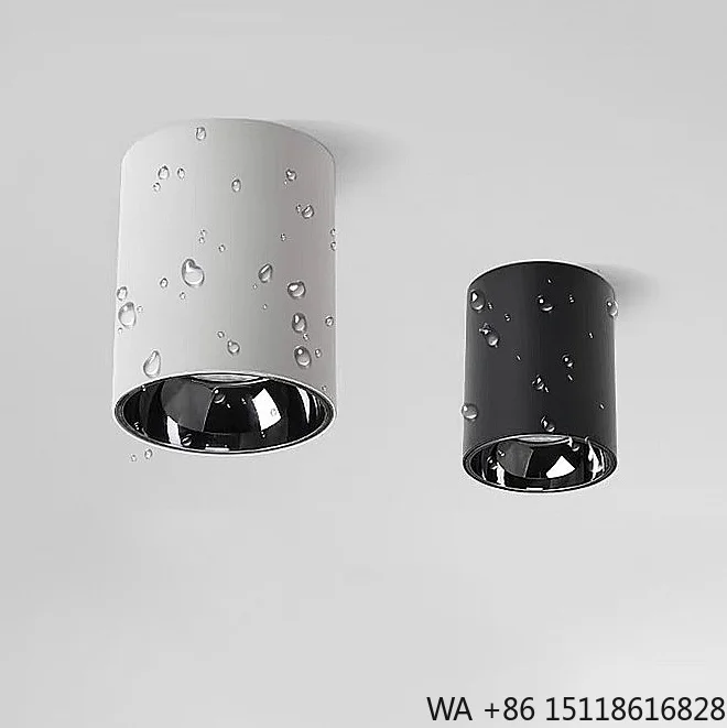 9w 12w 15w 35w Waterproof Ip65 Led Downlight Ac 85-265v Anti-glare Surface Mounted Ceiling Downlight