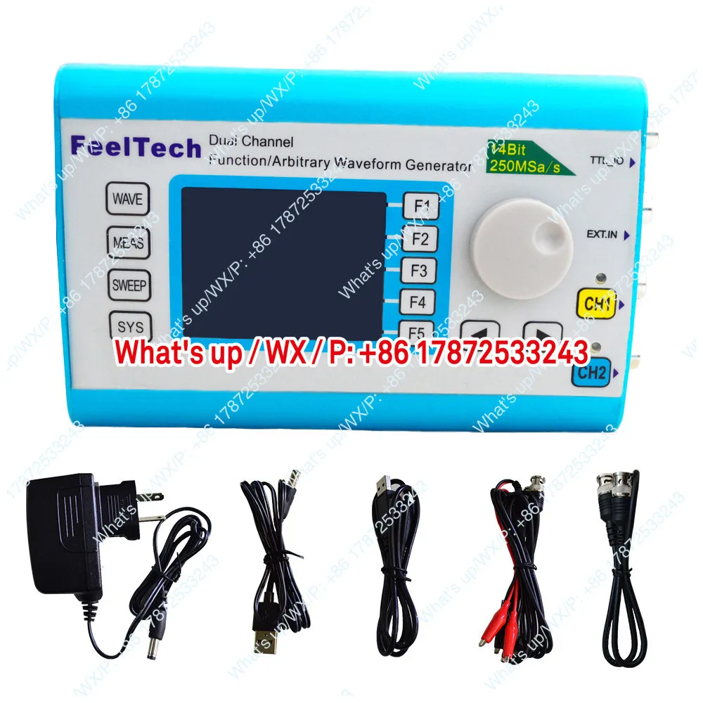 FY6300/FY2300 dual channel DDS function arbitrary waveform signal generator signal source/frequency counting