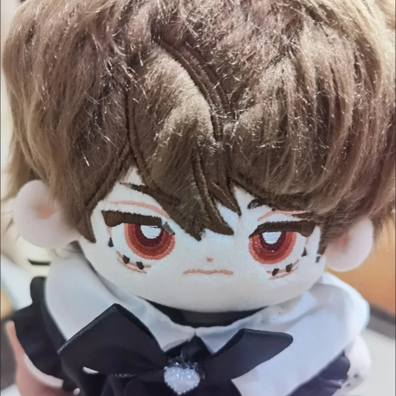 20cm Anime Attributes Wataru Kawaii Cosplay Soft Cotton Doll Body With Skeleton Cartoon Dress Up Toy Figure Fans Collection Gift