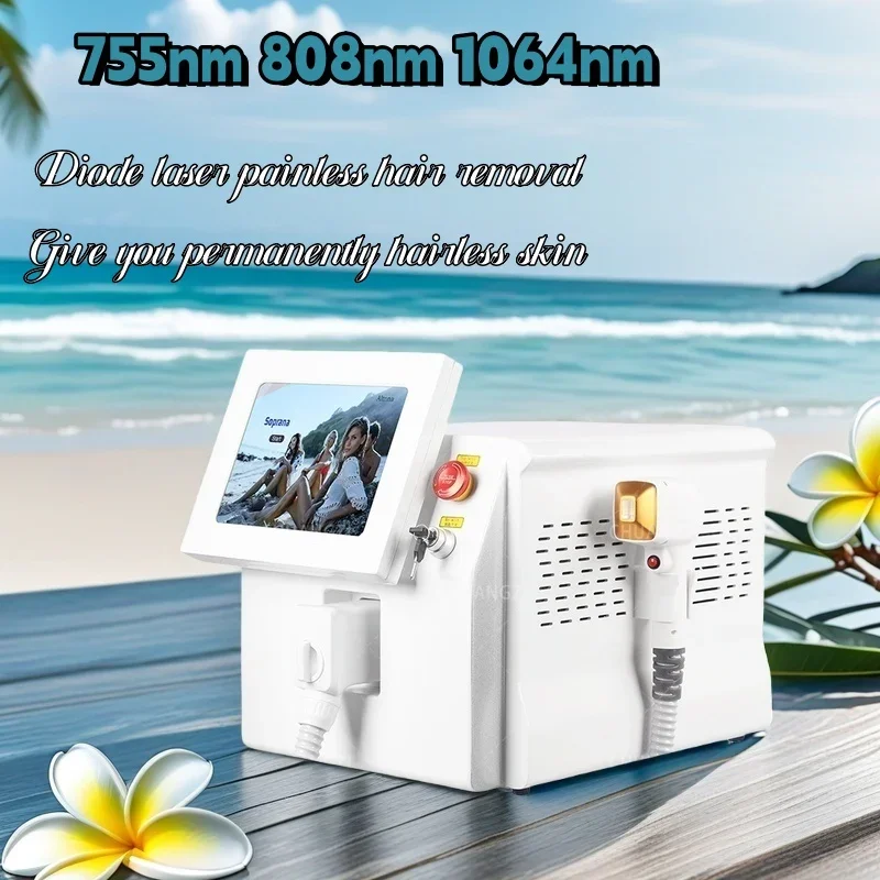 

3500W Diode Laser Hair Removal Professional Machine, High - Power New Painless Hair Removal 808 Permanent Hair Removal Machine