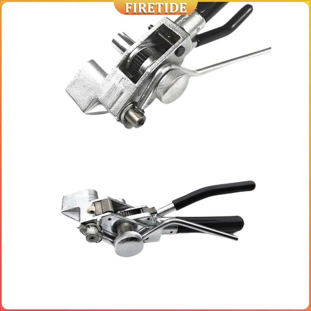 

Stainless Steel Cable Tie Gun Zip Cable Tie Plier Bundle Tool Tensioning Trigger Action Cable Gun with Cutter