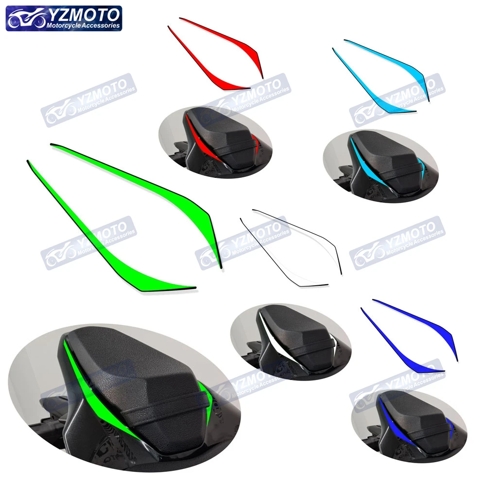 

Аксессуары для мотоциклов Kawasaki Z900 ZR900, наклейка на заднее сиденье, отражающая наклейка