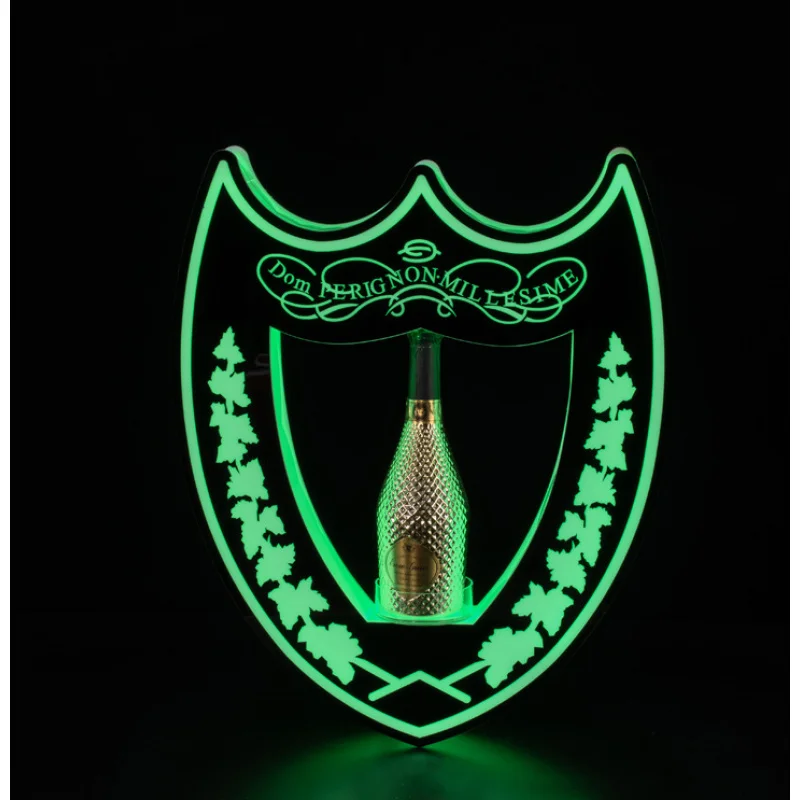 

Led Light Bottle Holder bar Shelf / bar Liquor Bottle Stand / Wireless Led Acrylic Wine Bottle Nightclub Led Bottle Presenter