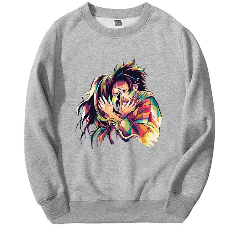 

Demon Slayer Sweatshirts Print Kawaii Anime Girl Kamado Nezuko Graphic Sudaderas Fashion Casual Hoodie Oversized Unisex Hoody